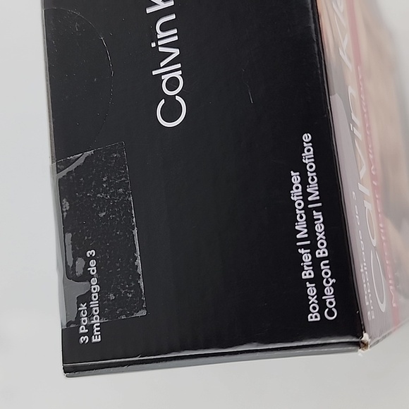 Calvin Klein 3 Pack Microfiber Boxer Briefs Multi Color Size Large - Picture 3 of 10